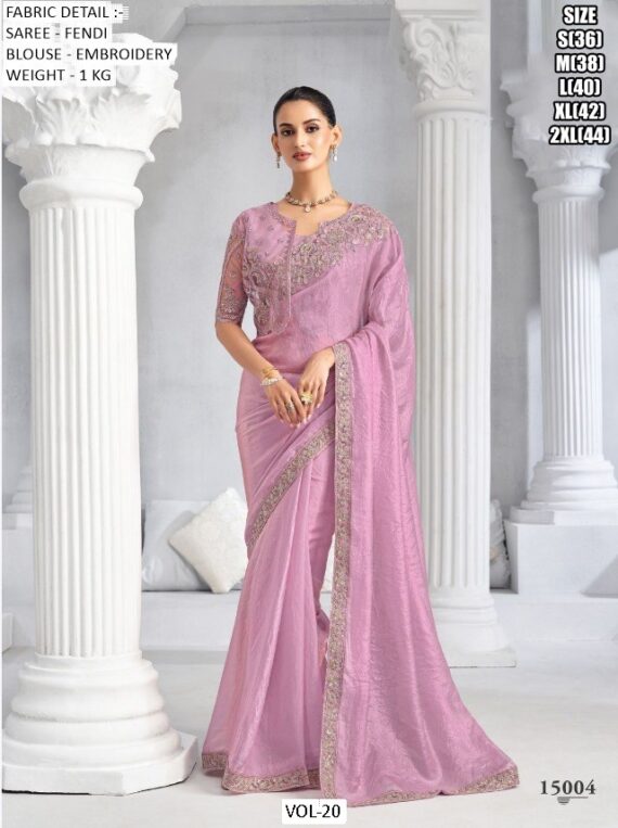 Luxury Party Wear Heavy Designer Un-Stitched Blouse With Sarees Make Your Look Perfact