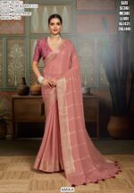Stunning Bamber Silk Sarees Featuring Digital Print Work Perfact For Special Occasions