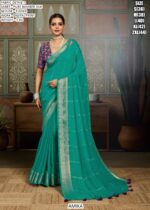 Stunning Bamber Silk Sarees Featuring Digital Print Work Perfact For Special Occasions