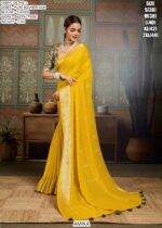 Stunning Bamber Silk Sarees Featuring Digital Print Work Perfact For Special Occasions