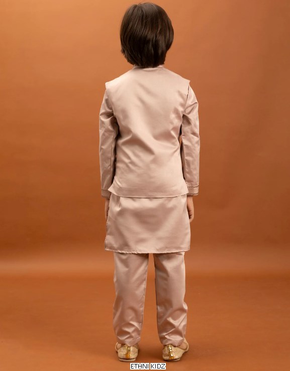Let Your Little Prince Shine Bright In Our Stylish Kurta With Pant And Koti Collection 2025