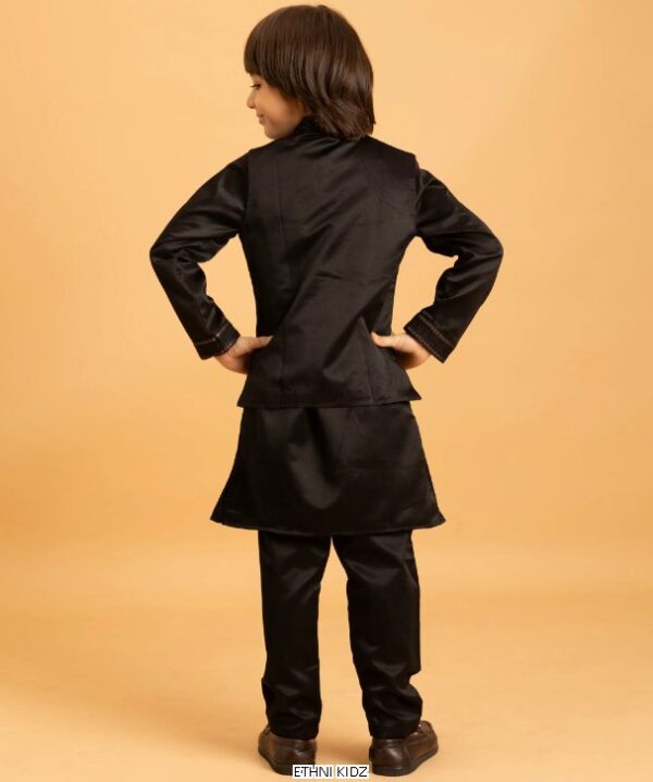 Let Your Little Prince Shine Bright In Our Stylish Kurta With Pant And Koti Collection 2025