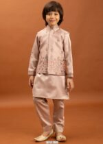 Let Your Little Prince Shine Bright In Our Stylish Kurta With Pant And Koti Collection 2025