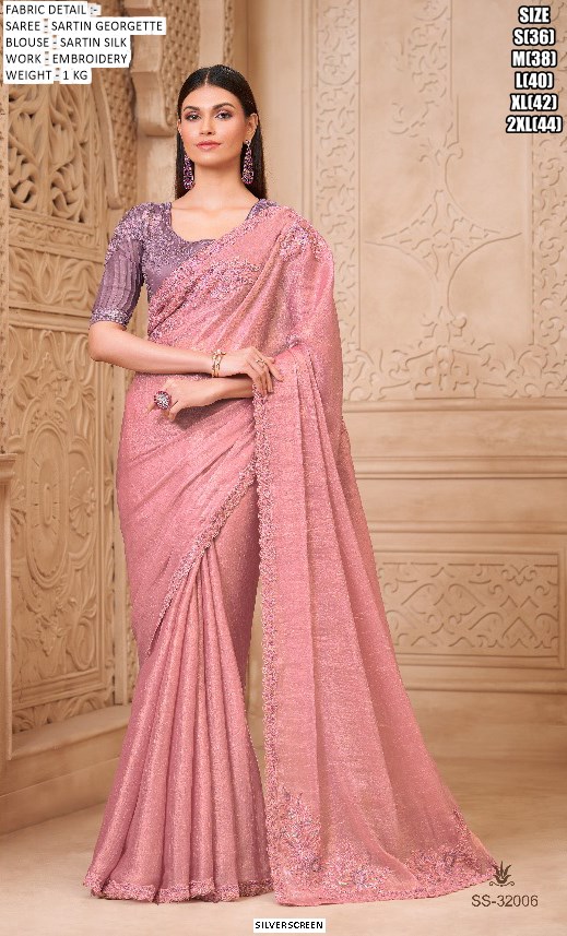 Special New Party Wear Sarees Launch! Most Beautiful Look Designer Un-Stitched Saree With Blouse
