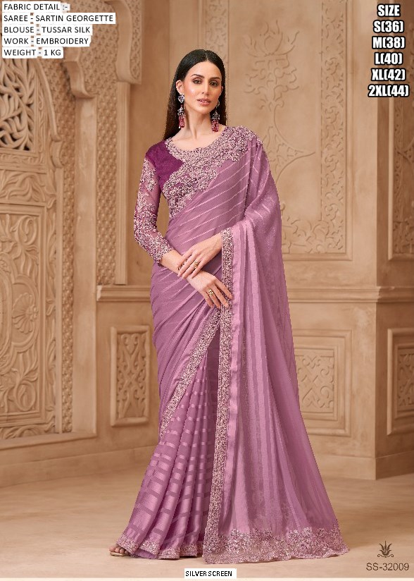 Special New Party Wear Sarees Launch! Most Beautiful Look Designer Un-Stitched Saree With Blouse