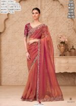Special New Party Wear Sarees Launch! Most Beautiful Look Designer Un-Stitched Saree With Blouse