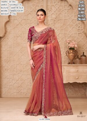 Special New Party Wear Sarees Launch! Most Beautiful Look Designer Un-Stitched Saree With Blouse