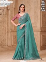 Special New Party Wear Sarees Launch! Most Beautiful Look Designer Un-Stitched Saree With Blouse