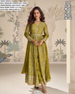Embroidery Work Real Premium Chinon Silk Readymade Salwar Suits For Any Ceremonial
