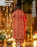 Elevate Your Everyday Attire With These Heavy Digital Printed Muslin Kurti Set And Dupatta