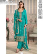 Self Weaving Viscose Silk Straight Cut Un-Stitched Salwar Kameez Suits (Festive Wear)