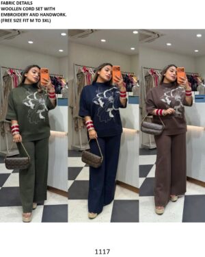 Stay Stylish And Warm In This Winter Season With Our Cozy Woollen Co-ord Sets