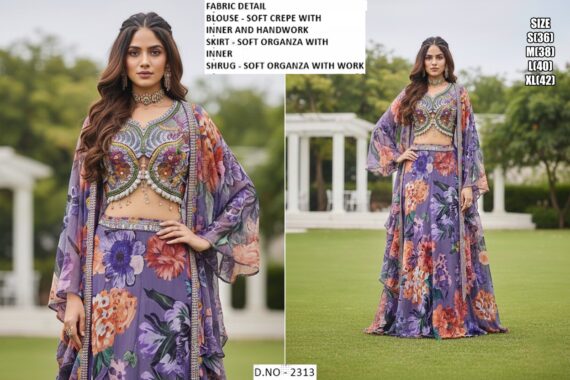 Ready To Wear Stylish Indo-Western Fusion Outfits For Women In This Wedding Season