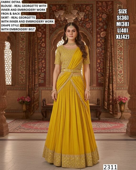 Ready To Wear Stylish Indo-Western Fusion Outfits For Women In This Wedding Season