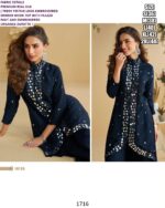 Premium Real Silk Festive Look Readymade Cord Set With Embroidered Mirror Work