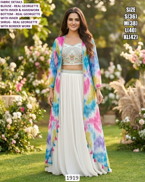 Ready To Wear Premium Quality In Trendy Style Exclusive Designer Indo-Western Collection 2025