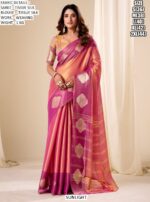 Luxurious Wedding Wear Tissue Silk Weaving Sarees For Timeless Style - Shop Now!