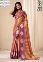 Luxurious Wedding Wear Tissue Silk Weaving Sarees For Timeless Style - Shop Now!