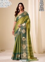 Luxurious Wedding Wear Tissue Silk Weaving Sarees For Timeless Style - Shop Now!