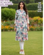 Women's Casual And Everyday Wear Collection In Heavy Rayon And Cotton Fabric
