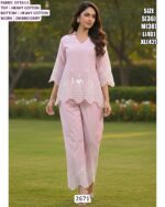 Women's Casual And Everyday Wear Collection In Heavy Rayon And Cotton Fabric