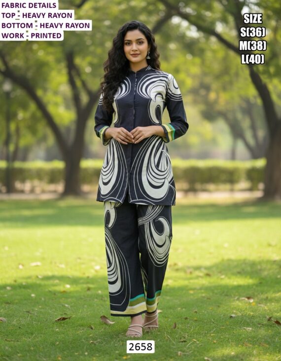 Heavy Rayon And Attractive Designer Daily Wear Kurti Sets Perfect For Everyday Looks