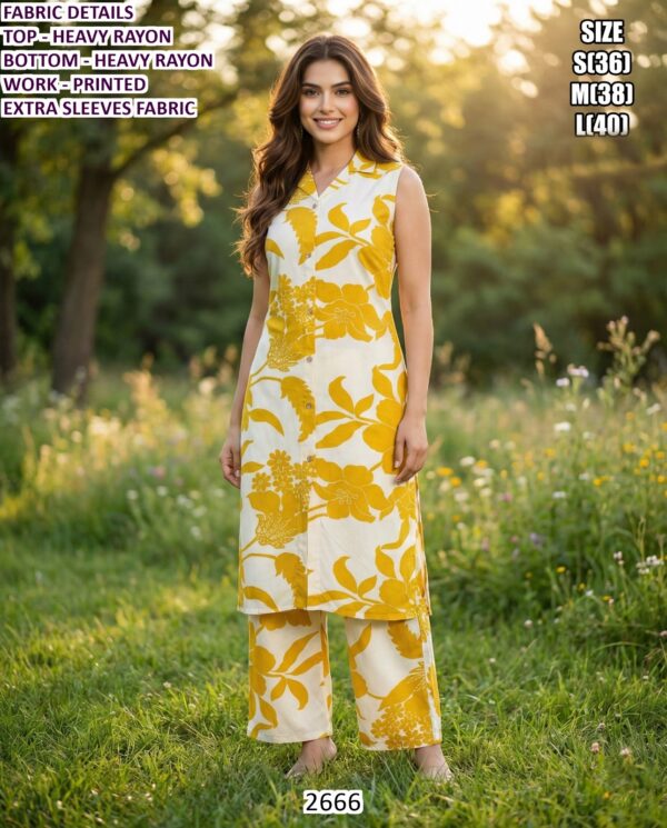 Heavy Rayon And Attractive Designer Daily Wear Kurti Sets Perfect For Everyday Looks