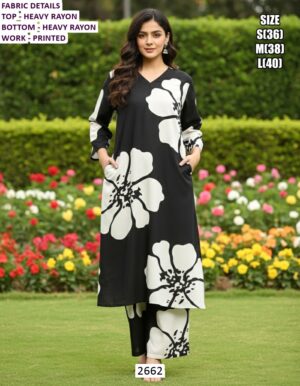 Heavy Rayon And Attractive Designer Daily Wear Kurti Sets Perfect For Everyday Looks