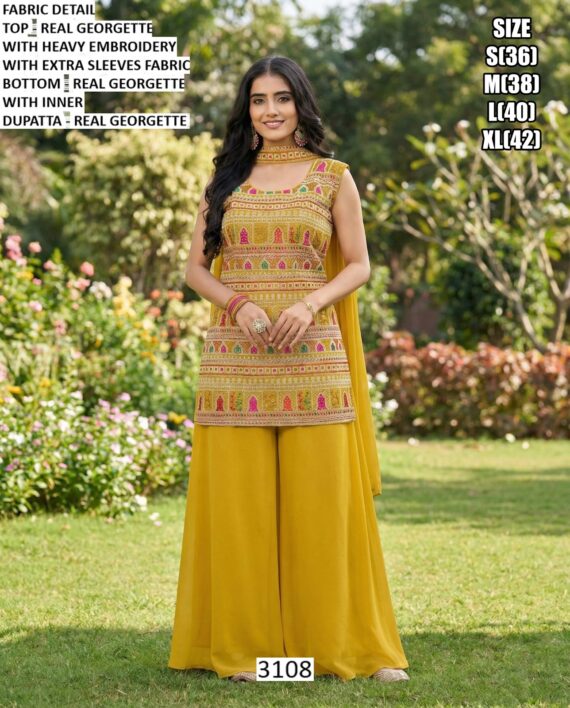 Different And Attractive Designer Real Georgette Salwar Kameez Suits For Wedding Occasions