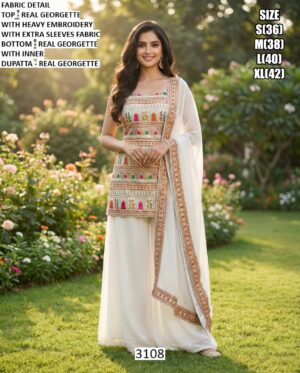 Different And Attractive Designer Real Georgette Salwar Kameez Suits For Wedding Occasions