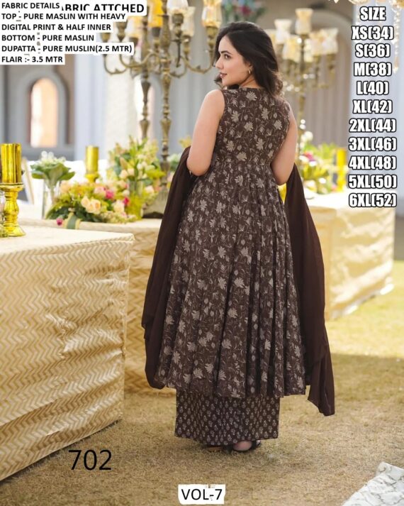 Experience Vibrant Festive Style With Our Luxury Maslin Readymade Salwar Suits