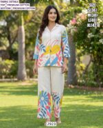 Elevate Your Casual Fashion With Our Premium Cotton Printed Two-Piece Co-ord Sets