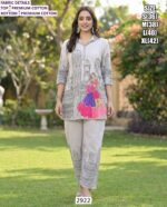 Elevate Your Casual Fashion With Our Premium Cotton Printed Two-Piece Co-ord Sets