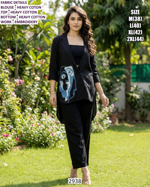 Elevate Your Casual Fashion With Our Premium Cotton Printed Two-Piece Co-ord Sets