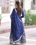 Launching Our Latest Vichitra Silk Gown Set For Weddings And Festive Occasions