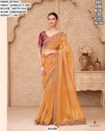 Special New Party Wear Sarees Launch! Most Beautiful Look Designer Un-Stitched Saree With Blouse