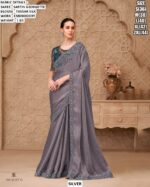 Special New Party Wear Sarees Launch! Most Beautiful Look Designer Un-Stitched Saree With Blouse