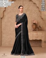 Special New Party Wear Sarees Launch! Most Beautiful Look Designer Un-Stitched Saree With Blouse