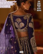 Heavy Designer And Traditional Three-Piece Real Silk Indian Wedding Lehenga Choli Sets