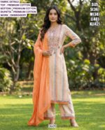 Women's Stylish Kurti Sets Designed With Embroidery And Crafted From Premium Cotton