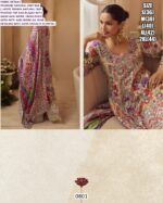 Wedding Wear Readymade Natural Crape Silk Plazo Style Three-Piece Salwar Kameez Suits