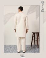 Viscose Silk Thread With Sequence Embroidery Work Men's Functions Wear Kurta And Pajama