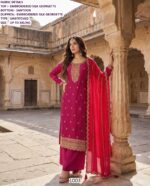 Shop Now This Beautiful Embroidered Functional Wear Stitched Women's Salwar Suits