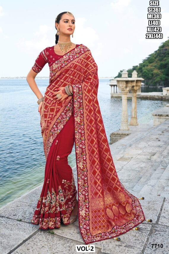 Boost Your Fashion Style With This Beautiful Alluring Wedding Wear Designer Sarees