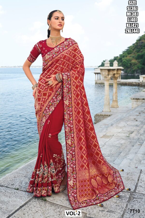 Boost Your Fashion Style With This Beautiful Alluring Wedding Wear Designer Sarees