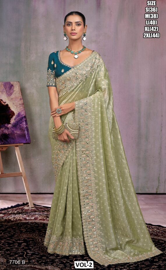 Boost Your Fashion Style With This Beautiful Alluring Wedding Wear Designer Sarees