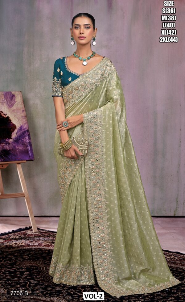 Boost Your Fashion Style With This Beautiful Alluring Wedding Wear Designer Sarees