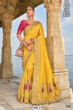 Boost Your Fashion Style With This Beautiful Alluring Wedding Wear Designer Sarees