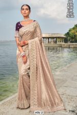 Boost Your Fashion Style With This Beautiful Alluring Wedding Wear Designer Sarees