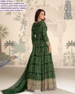 Perfect For Festive Vibes And Wedding Glam Premium Real Chinon Silk Gown With Dupatta